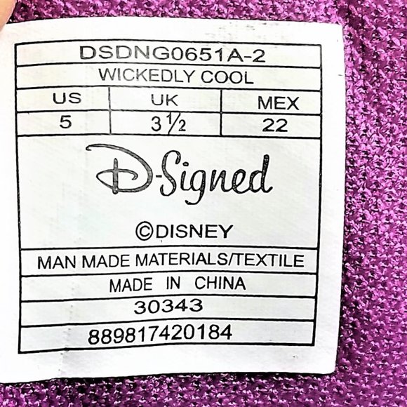 Girls 5 High Top Sneakers Disney D-Signed … - Picture 11 of 11